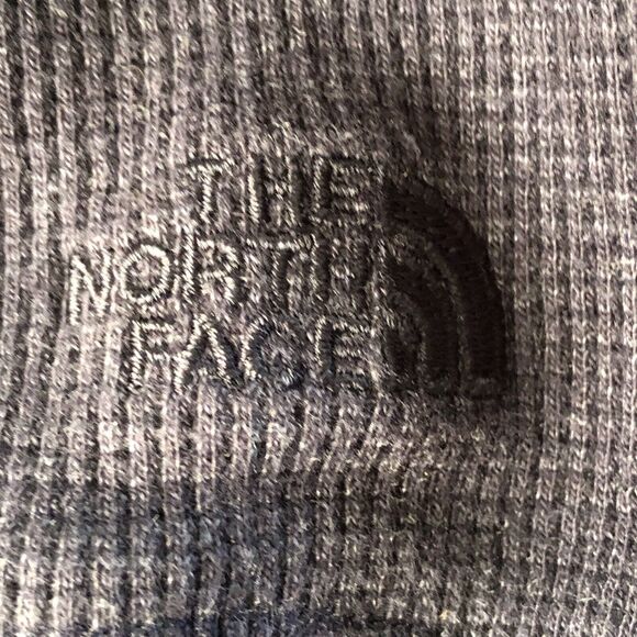 The North Face Men’s Waffle Knit L/S Shirt Navy Blue XL - Picture 8 of 11